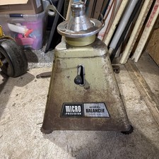 Micro Precision Wheel Balancer Vintage Bubble On Top