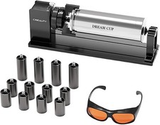 Laser Rotary Roller Pro, Y-axis Rotary Chuck for Creality Series Laser Engraver,