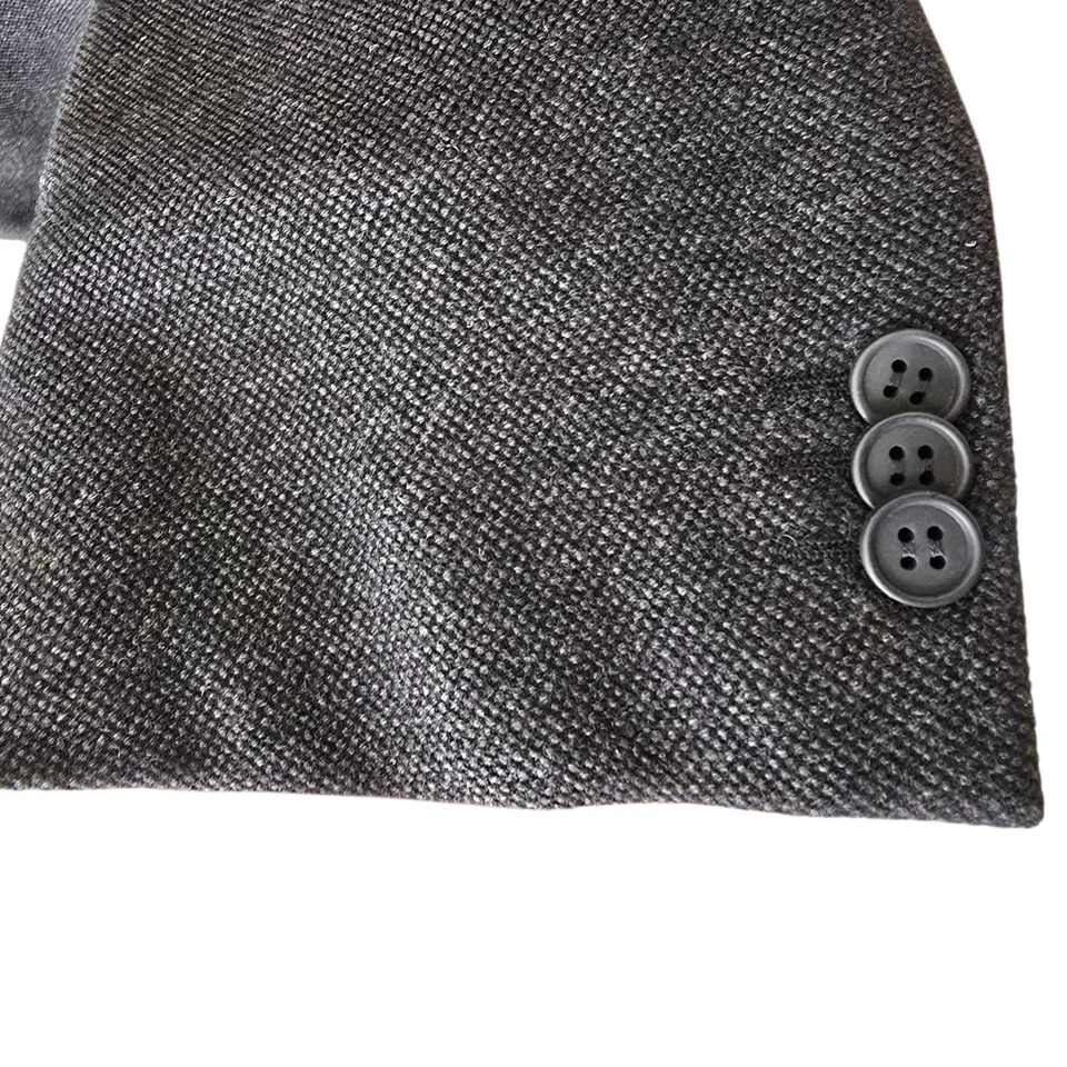 Giorgio Armani Black Label Blazer 50r кашемир шелк на заказ Borgo 21 - Изображение 3 из 4