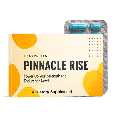 Pinnacle Rise Vitality Supplement for Men Endurance Energy and Stamina Pro Boost