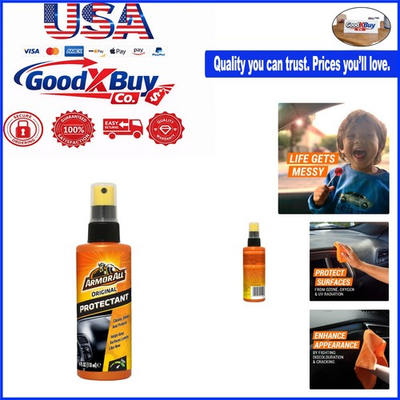 #ad #ad Armor All Car Interior Protectant Spray UV Fading Cracking 4 Oz $10.17