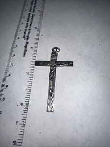 Sterling Silver Cross P V Sterling Chris Hallmark