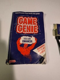 Nintendo NES Game Genie Galoob (1990) ☆ Authentic ☆ Codebook ☆
