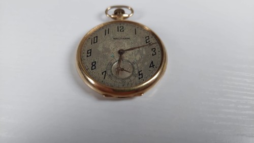 Vtg 1921 A.W.W Co 15 Jewel Waltham Model 1894 Pocket Watch 14k Y Gold Ioco Case - Video 1 of 1