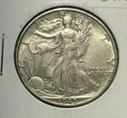 1945 Silver Walking Liberty Half Dollar L114