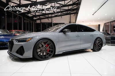 2021 Audi RS7 Sportback 4.0T quattro Nardo Gray Black Optic Pkg Executive Pkg