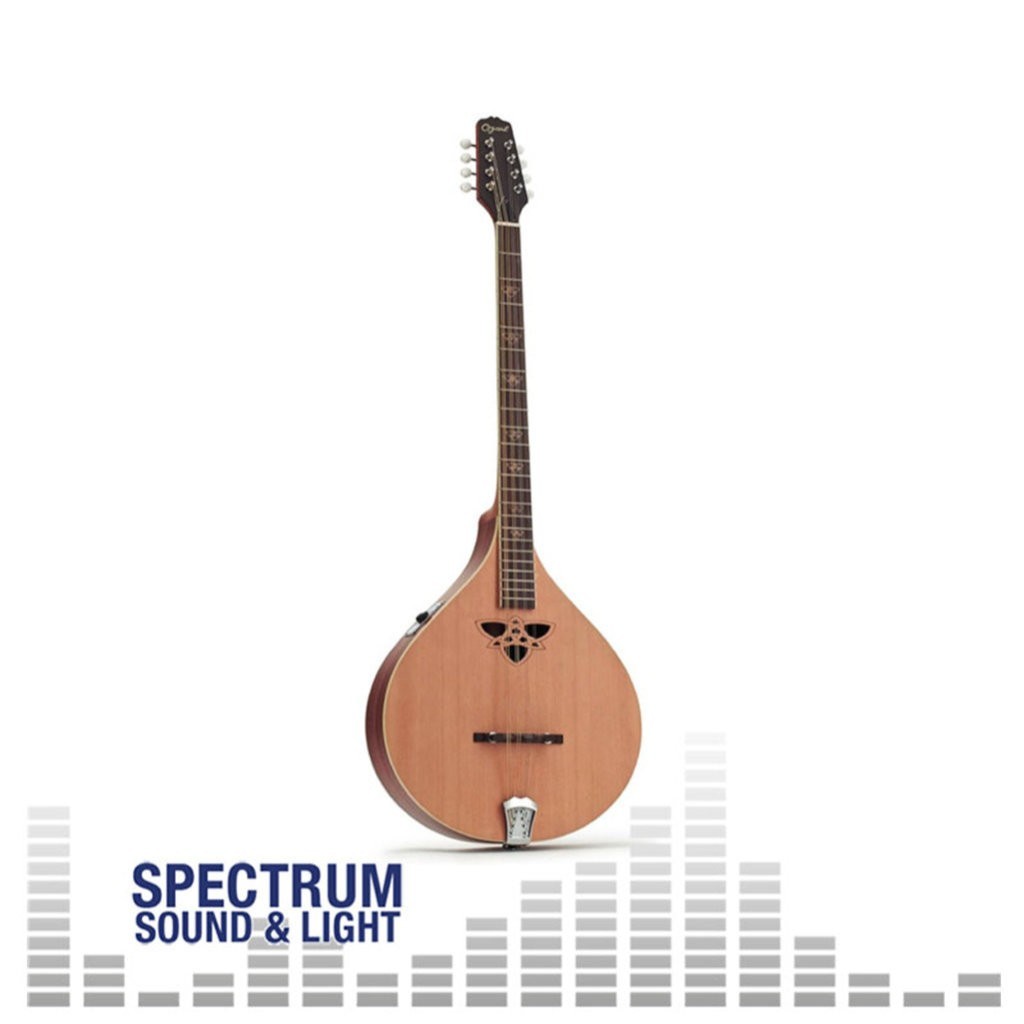 OZARK - Fingerboard Bouzouki Celtic Model - Electric with Gigbag [ST-2243E] Inst