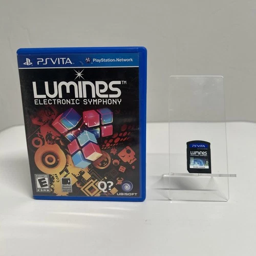 Lumines: Electronic Symphony (Sony PlayStation Vita, 2012) with Original Case