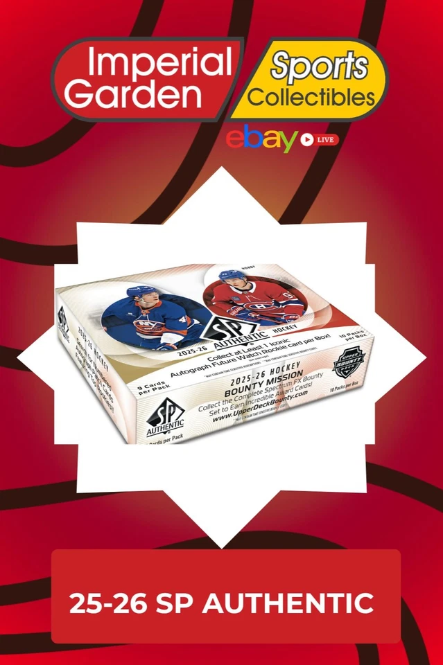 IMPERIAL GARDEN NIGHTLY HOCKEY BREAK! SP AUTHENTIC RELEASE DAY