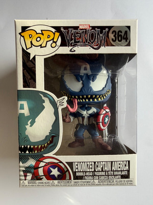 Funko Pop #364 Venomized Captain America - Venom - Marvel + Protector free