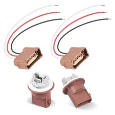 2 Pack Turn Signal Tail Light Socket For Ford F250 F350 2004 2013 3 Wire Pigtail