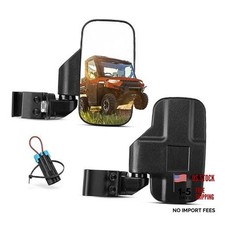 UTV Side Mirrors Compatible with Polaris Ranger, Can-Am Defender, Maverick