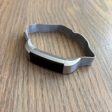 Fitbit Alta HR Fitness Wristband Activity Tracker Heart Rate. Stainless Steel.