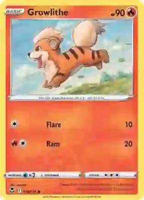 Growlithe - 019/195 - Common - Near Mint