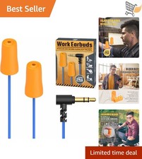 Earplug Headphones Foam Noise-Canceling Hearing Protection for Work