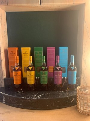 5x700ml The Macallan Edition No. 2, 3, 4, 5, 6 im Set, Single Malt Scotch Whisky