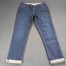 Boden Women's Skinny Jeans Size 14R Blue Mide - Rise Comfort Casual
