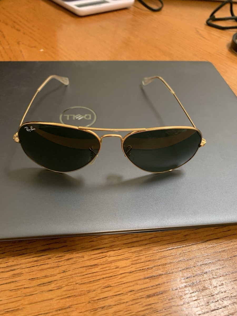 Black/Gold Ray-Ban Sunglasses w/ Case Vintage RAY-BAN B&L Gatsby Style 6 W0940 Black Gold  main image 3