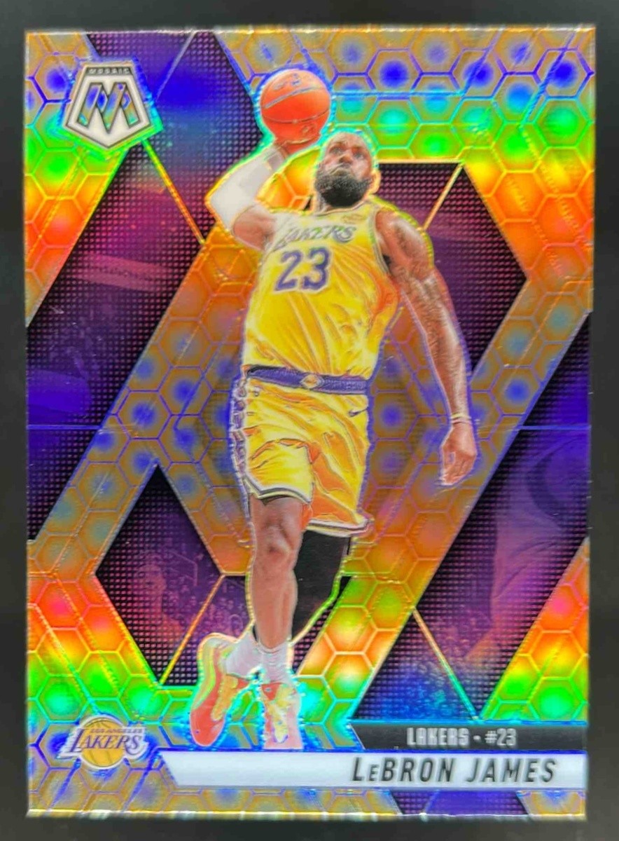 2024-25 Mosaic LeBron James SP Honeycomb #180 Lakers