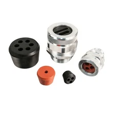 Multiple Hole Bushing, hole sizes 1 ea @ .394, .354, .276 and .197, Form Size 4