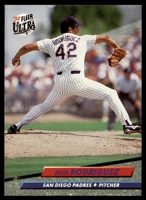 1992 Ultra Rich Rodriguez San Diego Padres #581