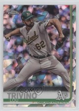 2019 Topps Chrome Sapphire Edition Lou Trivino #83 1c7