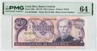 COSTA RICA 500 Colones 1982, P-249b, PMG 64 Choice UNC, 100% Orig Paper, Rare.