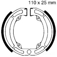 Bremsbacken Hinten EBC S604 FüR Suzuki RM 80 H 21 Zoll Bj. 1983-1985