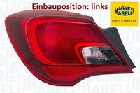 Magneti Marelli 714000062656 Heckleuchte Links RüCklicht Hecklicht FüR Opel