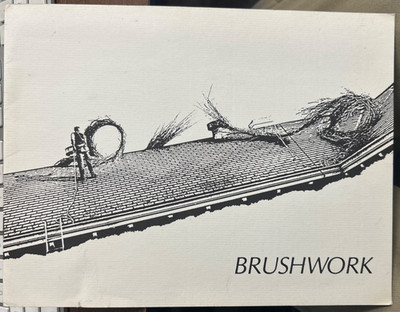 Brushwork Patrick Dougherty #1 Water Street May 1985 Waterworks Gallery
