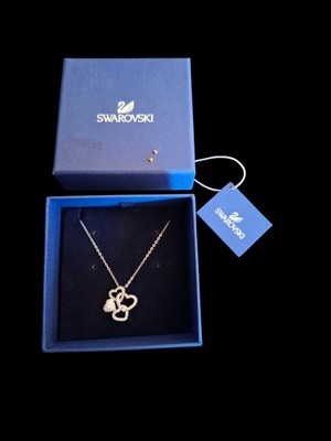Swarovski Crystal Harmony Heart Pendant Necklace 697331 As New