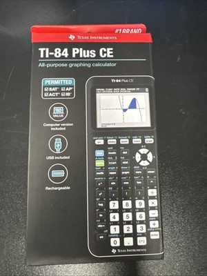 Texas Instruments TI-84 Plus CE  Calculator Free Shipping See Pics