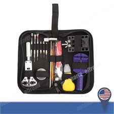 147 pc Watch Repair Kit Watchmaker Back Case Remover Opener Link Pin Spring Bar