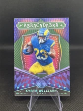 2024 Panini Illusions Kyren Williams Abracadabra #11 Acetate - Emerald - Rams