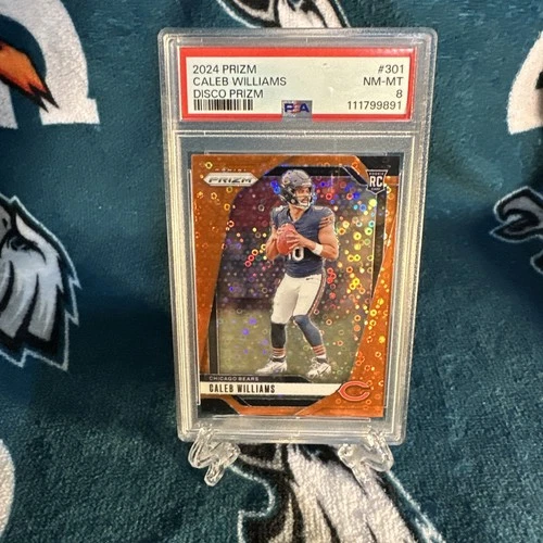 2024 Panini Prizm - Rookies Caleb Williams #301 Disco Prizm (RC)