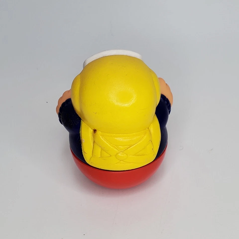 1987 Playskool Weebles Wobble Scuba Diver Boy Avatar 3" - Image 3 of 4