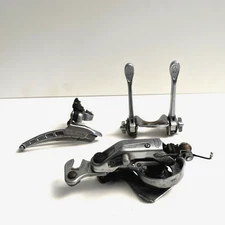 Vintage Schwinn Brevette GT 510 Front & Rear Derailleur w/ Stem Shifter France