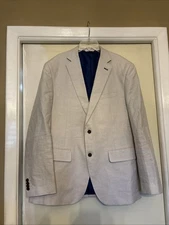 NWT Vineyard Vines Linen Blazer Jacket Stone 42R