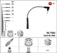 NGK 9664 ZüNdleitungssatz ZüNdkabelsatz ZüNdkabel FüR Toyota