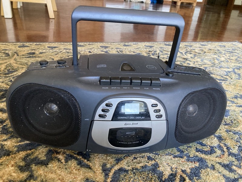 Lenoxx Sound CD Boombox, TESTED, All Functions Work.