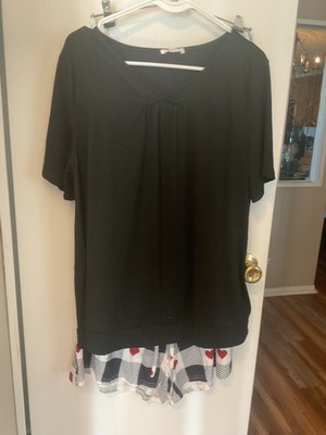 XL Women's Short Sleeve Pajamas Set Sleepwear Homewear Nightwear NWT