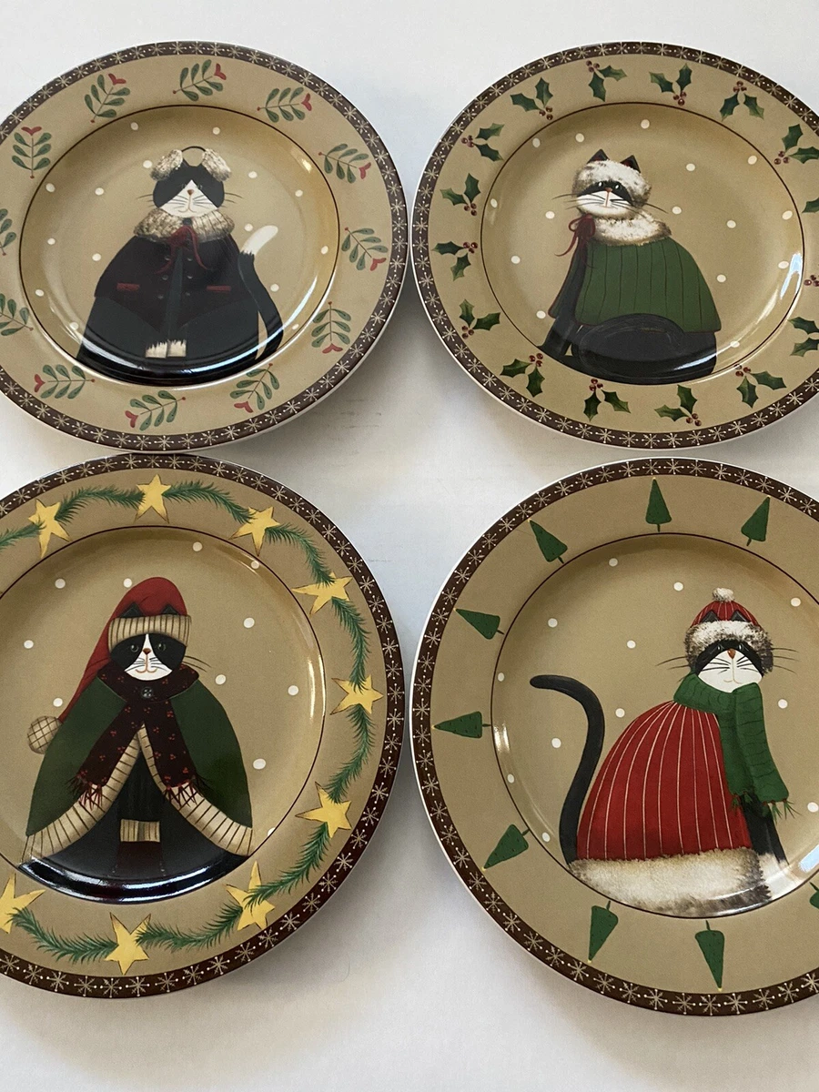 Vintage christmas dishes hot sale set
