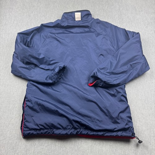 Detroit Pistons Sweater Mens Small Oversized Reversible Fleece Windbreaker NBA - Picture 19 of 19
