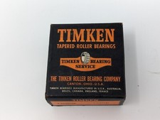Timken LM48548 CONE Tapered Roller Bearing, NOS Made in USA - SEALED IN BOX (B)