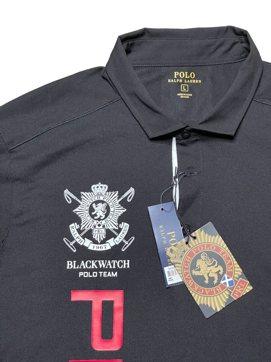 トップス \"ralph lauren\"black watch polo shirt Vintage Ralph Lauren Black Watch Team Polo Shirt - M – Rokit