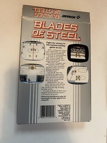 Blades Of Steel (Nintendo NES, 1988) Complete In Box w/Manual And Poster