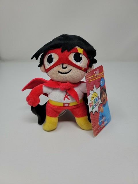 Soft Plush Toy Red TITAN Super Hero 
