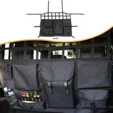 Organizer Rear Back Storage Bag Holder Mesh Net Pocket for Jeep Wrangler JK JL