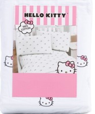 NWT Pink Bows Hello Kitty by Sanrio FULL sheet set 100 cotton