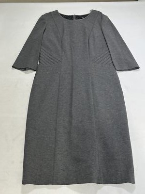 Womens BOSS Hugo Boss Gray 3/4 Sleeve Dress Size 6 NEW | eBay